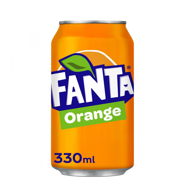 Fanta orange blikje 33CL