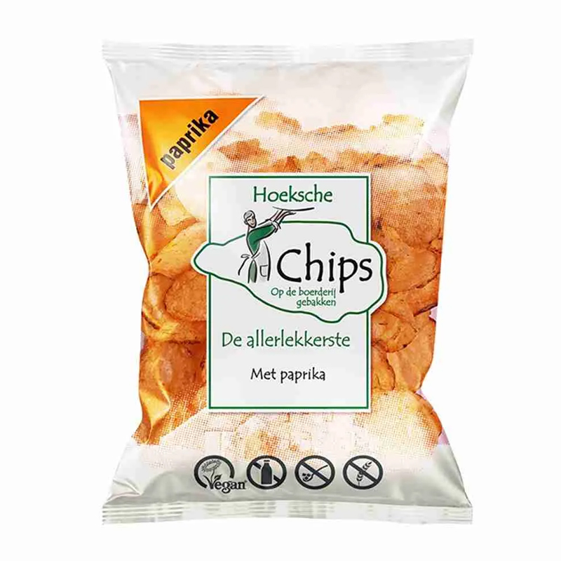 Chips paprika 150 gram Hoeksche chips