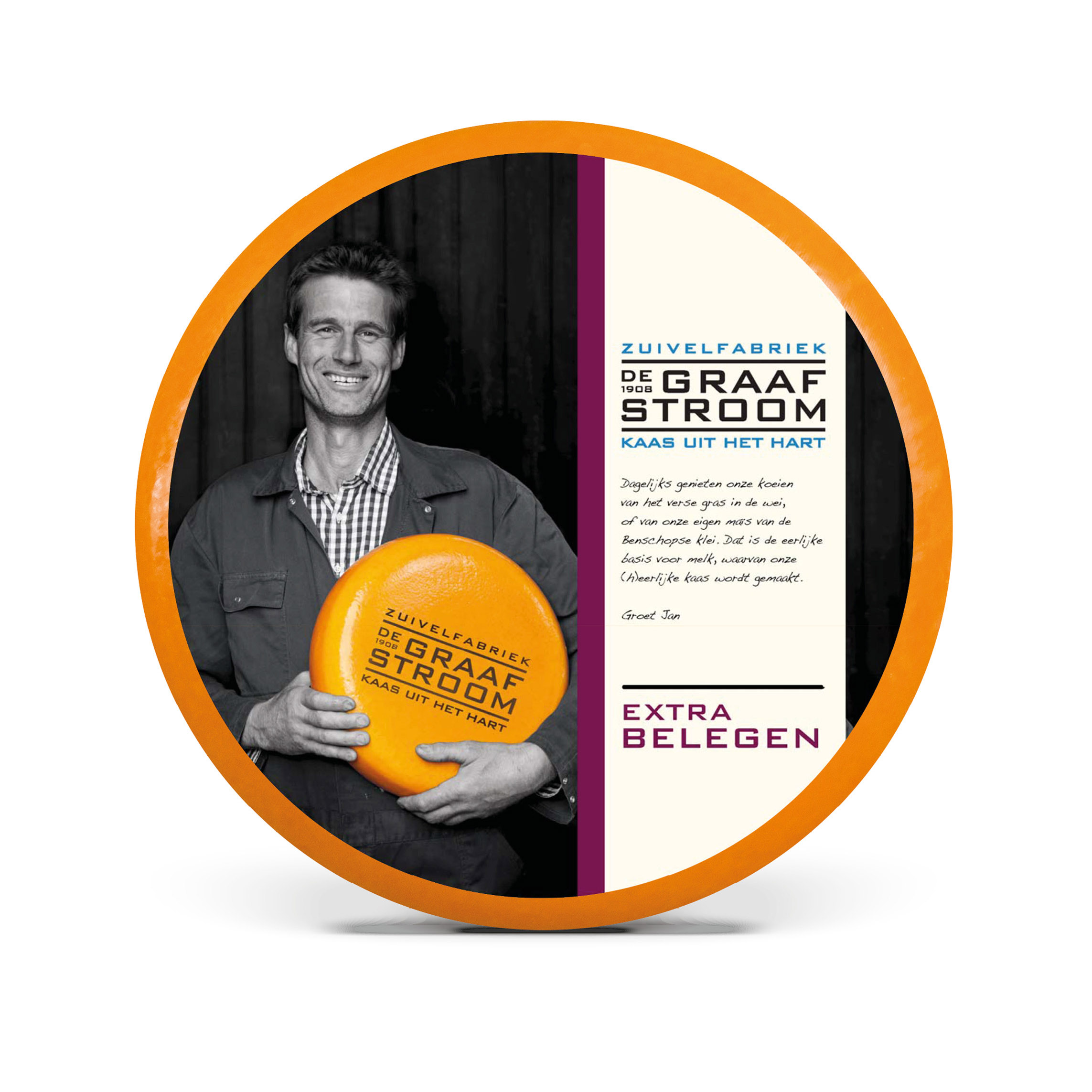 Extra belegen kaas 500 gram