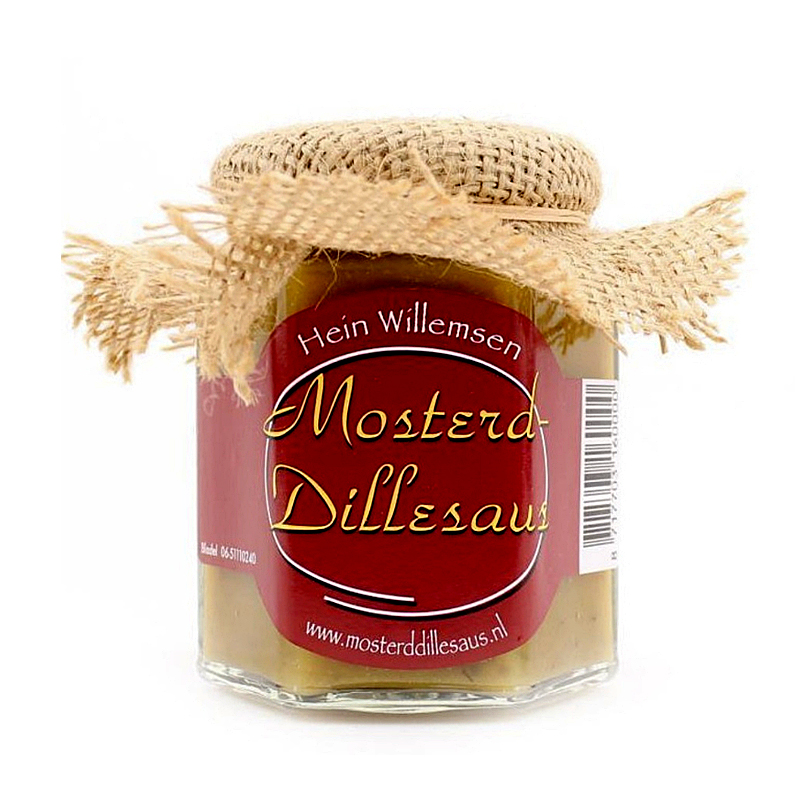 Mosterd dille saus 195 ml. de Hofstee