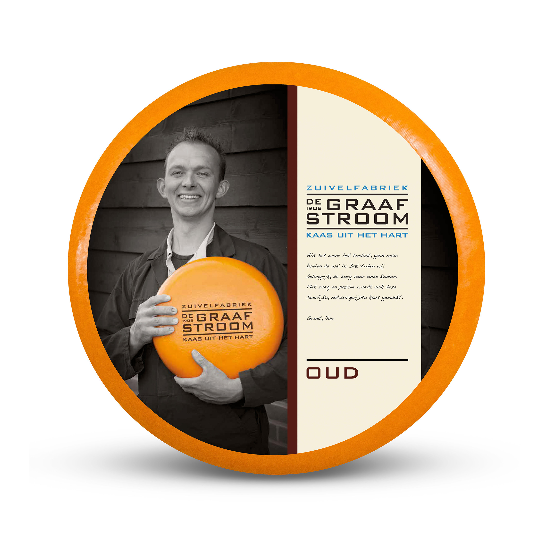 Oude kaas 500 gram stuk