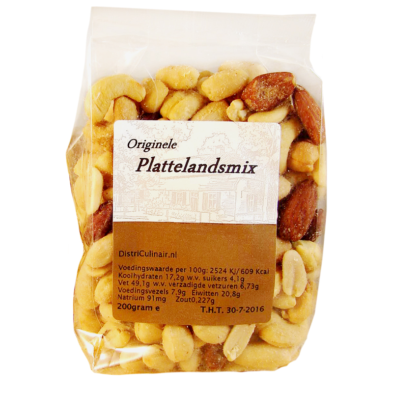 Plattelandsmix 200 gr. [noten melange]