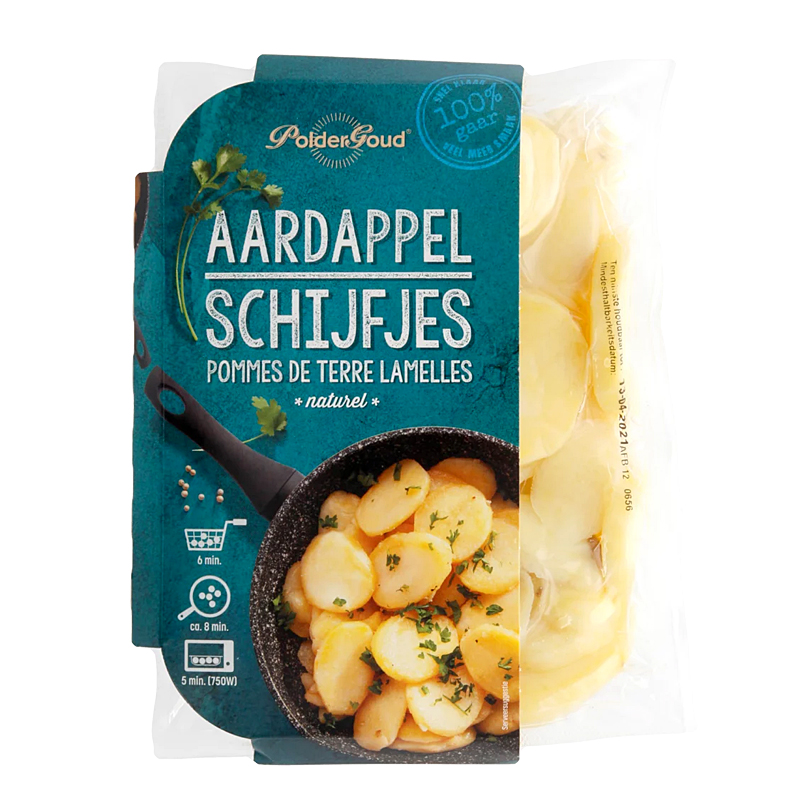 Aardappel schijfjes 450 gram