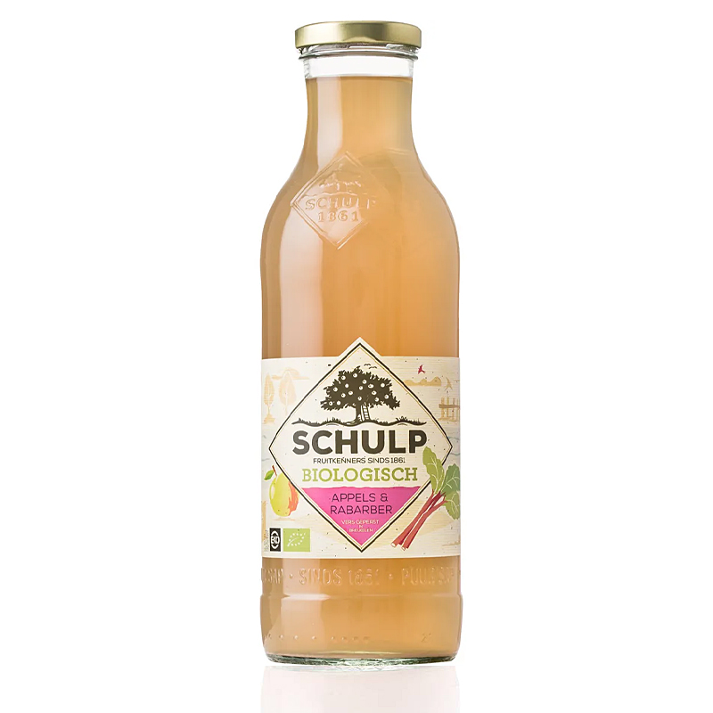 Biologische rabarbersap 750ml